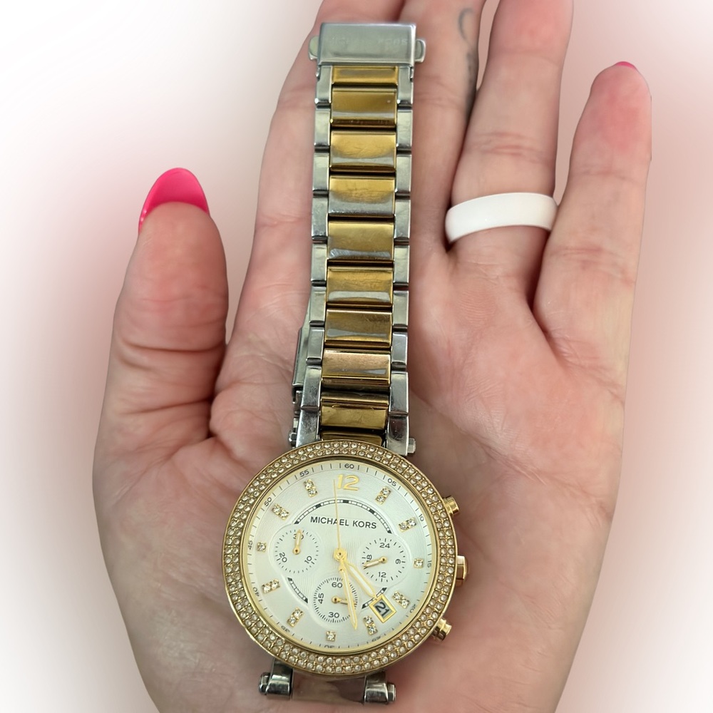 Michael Kors MK5626 Women's Two Tone Watch 10 ATM